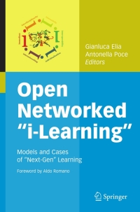 Omslagafbeelding: Open Networked "i-Learning" 9781441968531