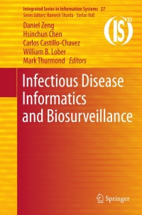 Immagine di copertina: Infectious Disease Informatics and Biosurveillance 9781441968913