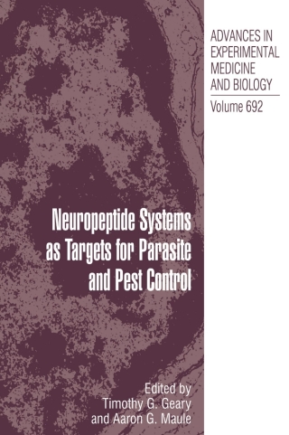 Cover image: Neuropeptide Systems as Targets for Parasite and Pest Control 1st edition 9781441969019