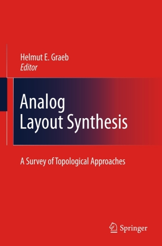 Imagen de portada: Analog Layout Synthesis 9781441969316