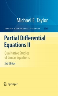 صورة الغلاف: Partial Differential Equations II 2nd edition 9781461427421