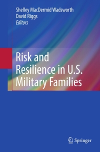 Imagen de portada: Risk and Resilience in U.S. Military Families 9781441970633