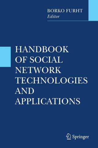 Cover image: Handbook of Social Network Technologies and Applications 9781441971418