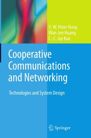 Cover image: Cooperative Communications and Networking 9781441971937