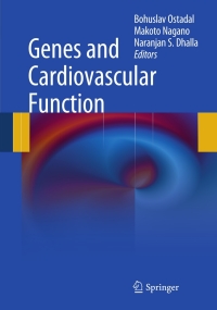 Cover image: Genes and Cardiovascular Function 9781441972064