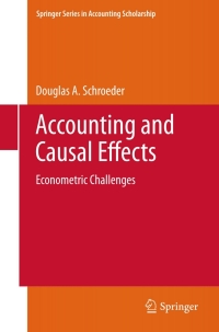 صورة الغلاف: Accounting and Causal Effects 9781441972248