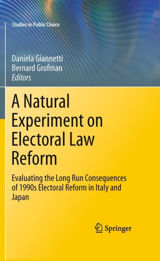 Cover image: A Natural Experiment on Electoral Law Reform 1st edition 9781441972279