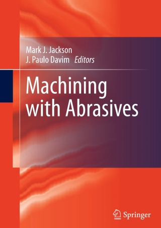 Imagen de portada: Machining with Abrasives 9781441973016