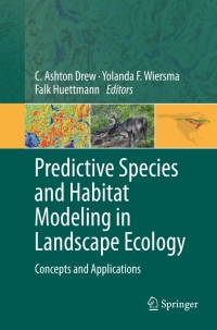 Cover image: Predictive Species and Habitat Modeling in Landscape Ecology 9781441973894