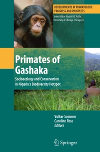 Cover image: Primates of Gashaka 9781441974020