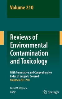 Imagen de portada: Reviews of Environmental Contamination and Toxicology Volume 210 9781461427575