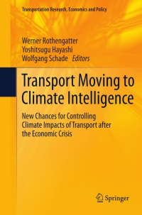 Cover image: Transport Moving to Climate Intelligence 9781441976420