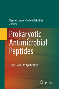 Imagen de portada: Prokaryotic Antimicrobial Peptides 9781441976918