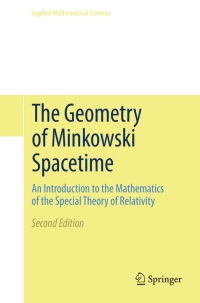 Cover image: The Geometry of Minkowski Spacetime 2nd edition 9781441978370