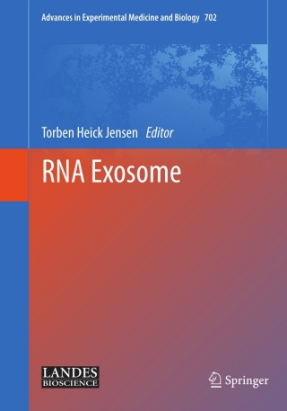Imagen de portada: RNA Exosome 1st edition 9781441978400