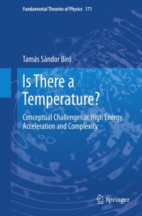 Titelbild: Is There a Temperature? 9781461428046