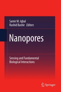 Imagen de portada: Nanopores 9781441982513