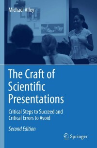 Cover image: The Craft of Scientific Presentations 2nd edition 9781441982780