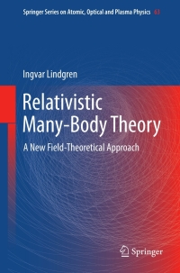 Titelbild: Relativistic Many-Body Theory 9781441983084