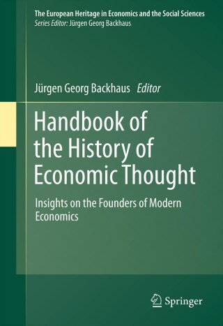 Cover image: Handbook of the History of Economic Thought 1st edition 9781441983350
