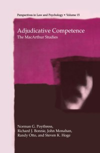 Cover image: Adjudicative Competence 9781461346296