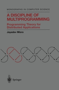 Cover image: A Discipline of Multiprogramming 9781461264279
