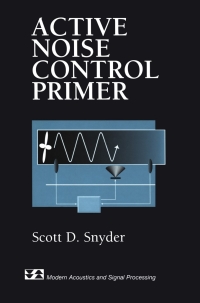 Cover image: Active Noise Control Primer 9781461264378