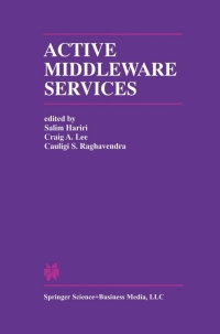 صورة الغلاف: Active Middleware Services 1st edition 9780792379737
