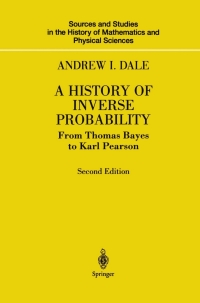 صورة الغلاف: A History of Inverse Probability 2nd edition 9780387988078