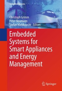 Cover image: Embedded Systems for Smart Appliances and Energy Management 9781441987945