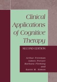 Cover image: Clinical Applications of Cognitive Therapy 2nd edition 9781461347149