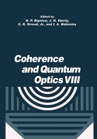 Imagen de portada: Coherence and Quantum Optics VIII 1st edition 9780306481161