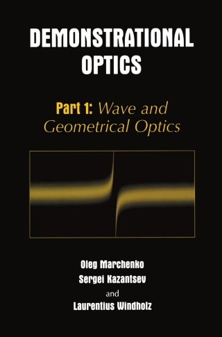 Immagine di copertina: Demonstrational Optics 9780306480300