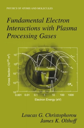 Immagine di copertina: Fundamental Electron Interactions with Plasma Processing Gases 9780306480379