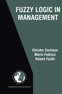 Cover image: Fuzzy Logic in Management 9781461347446