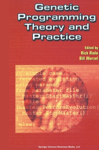 Imagen de portada: Genetic Programming Theory and Practice 1st edition 9781441989833