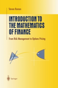 Cover image: Introduction to the Mathematics of Finance 9780387213750