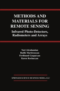 Immagine di copertina: Methods and Materials for Remote Sensing 9781461347620