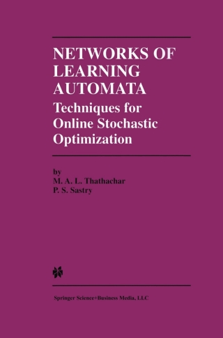 Cover image: Networks of Learning Automata 9781402076916