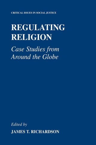 Imagen de portada: Regulating Religion 1st edition 9780306478864