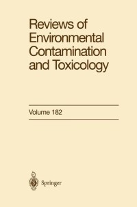 Cover image: Reviews of Environmental Contamination and Toxicology 1st edition 9780387208459
