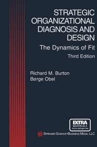 Cover image: Strategic Organizational Diagnosis and Design 3rd edition 9781402076855