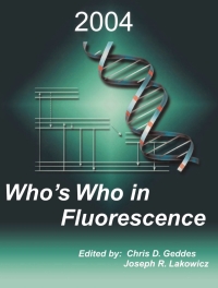 صورة الغلاف: Who’s Who in Fluorescence 2004 1st edition 9780306484230