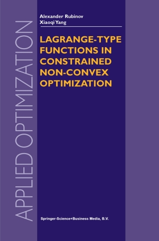 صورة الغلاف: Lagrange-type Functions in Constrained Non-Convex Optimization 9781461348214
