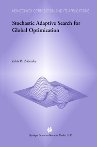 Cover image: Stochastic Adaptive Search for Global Optimization 9781402075261
