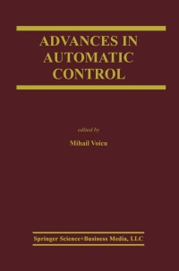 Cover image: Advances in Automatic Control 1st edition 9781441991843