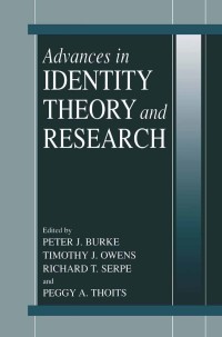 Cover image: Advances in Identity Theory and Research 1st edition 9780306477416