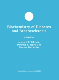 Cover image: Biochemistry of Diabetes and Atherosclerosis 1st edition 9781402074233