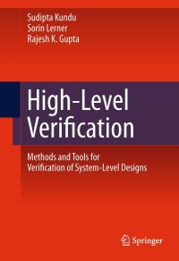 Cover image: High-Level Verification 9781441993588