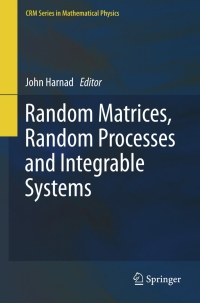 表紙画像: Random Matrices, Random Processes and Integrable Systems 9781441995131